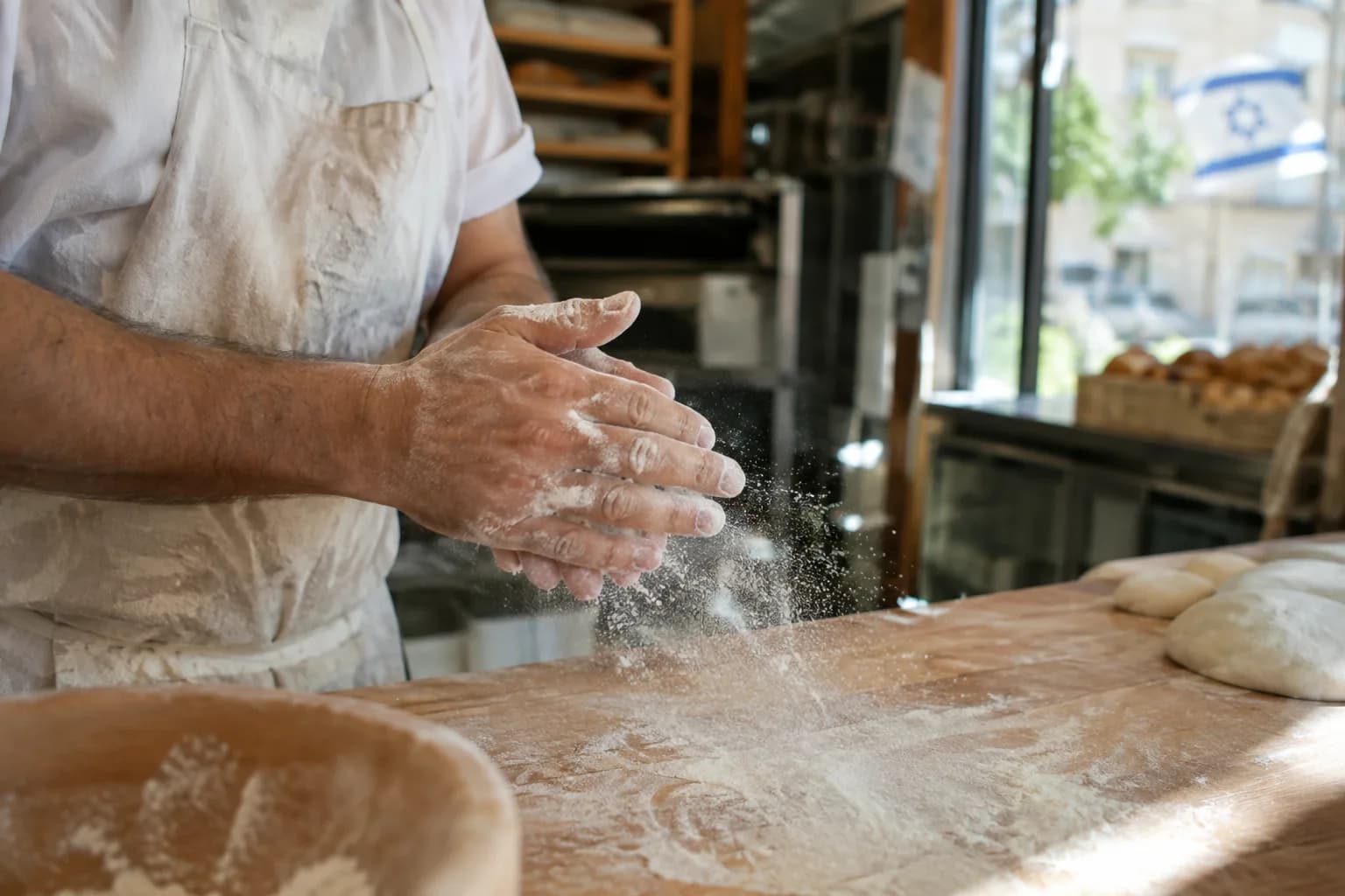 The hands of a local business owner in action, symbolizing the creation of authentic TikTok content.